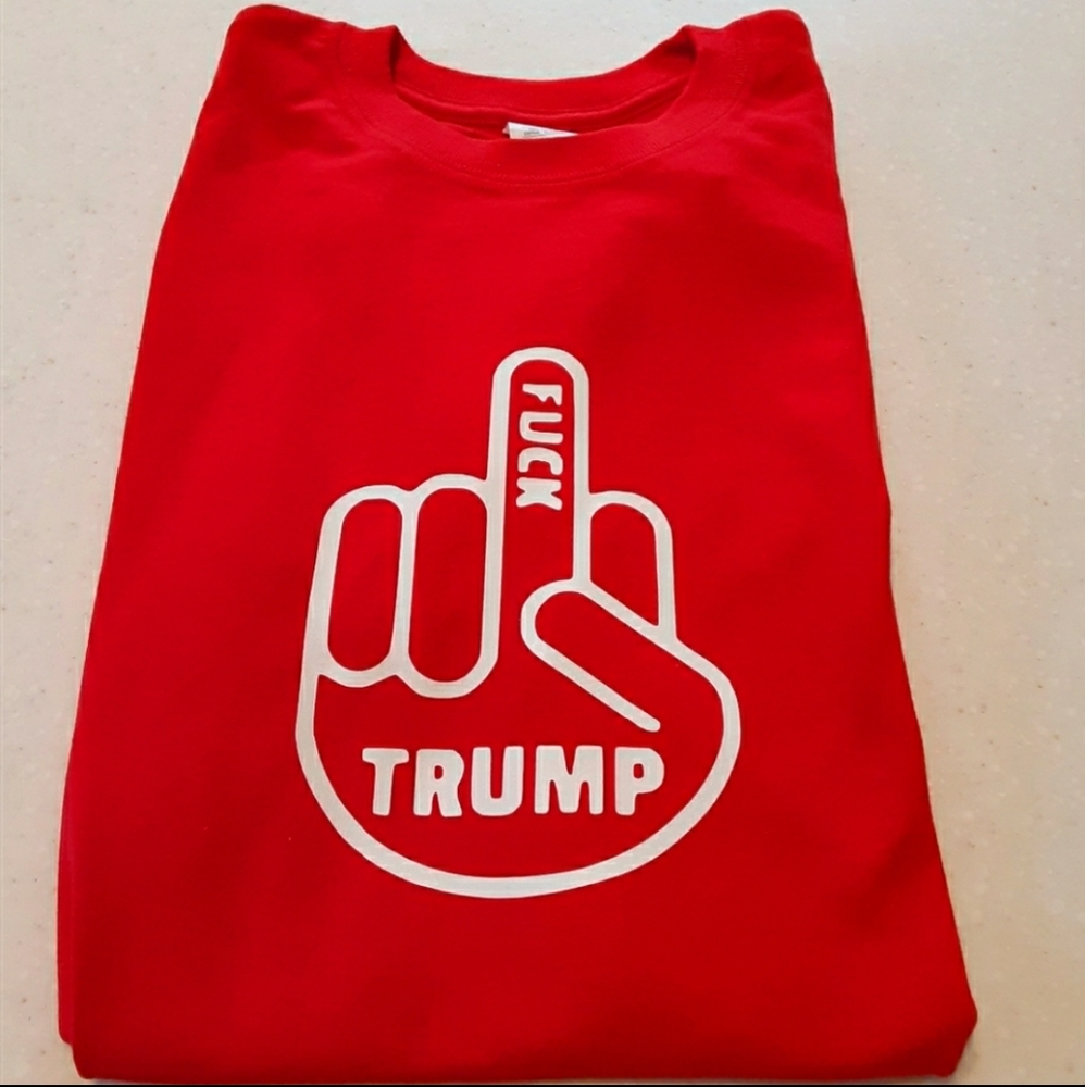"F*CK TRUMP " BRAND NEW TEE.